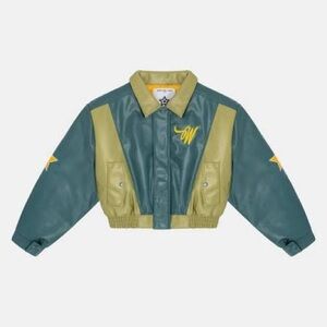 Wish me luck cropped Jacket size XL